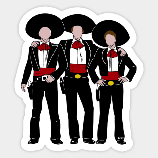 Three Amigos Sticker